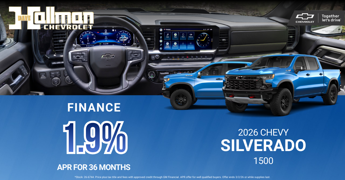 2026 CHEVY SILVERADO 1500