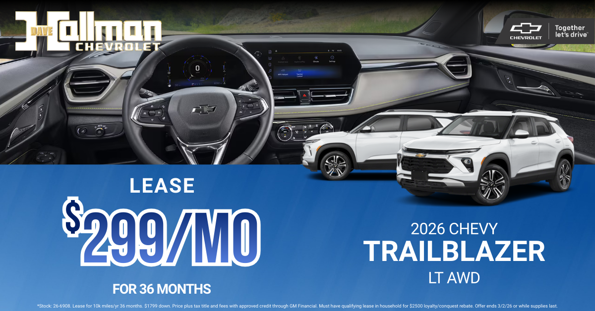 2026 CHEVY TRAILBLAZER LT AWD