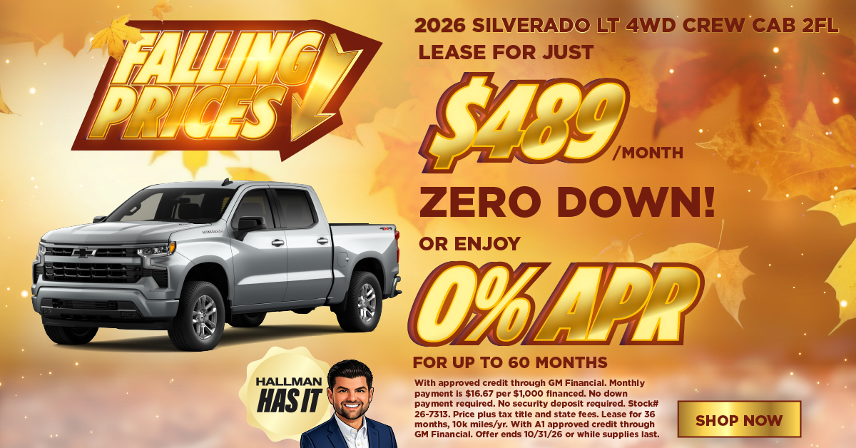 2026 Silverado LT 4WD Crew Cab 2FL