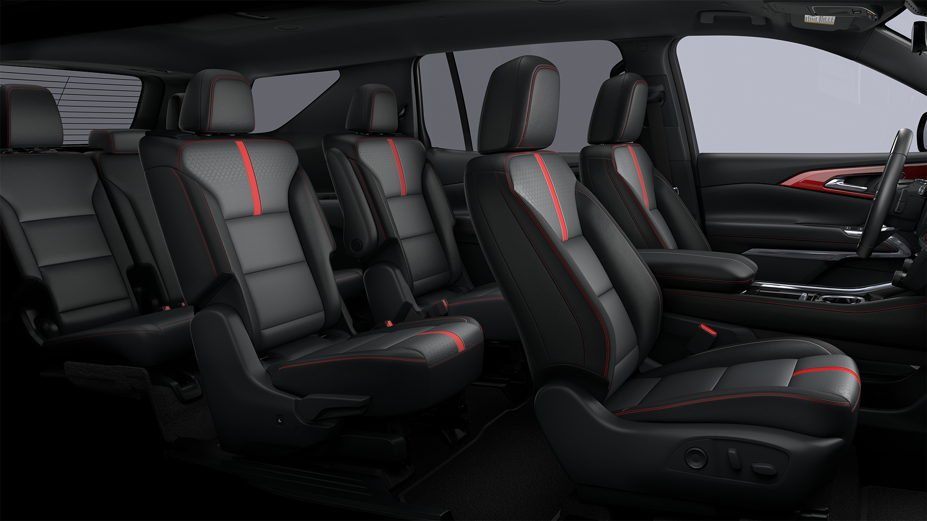 2026 Chevrolet Traverse interior seating and cargo space