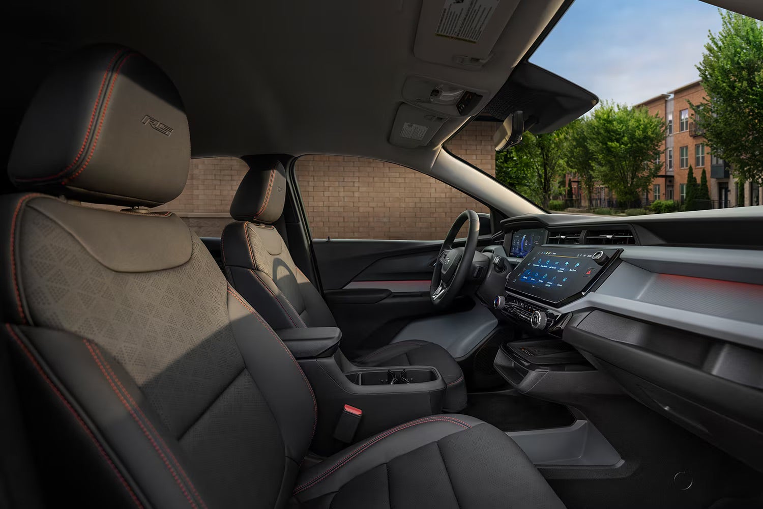 Interior touchscreen and driver display
