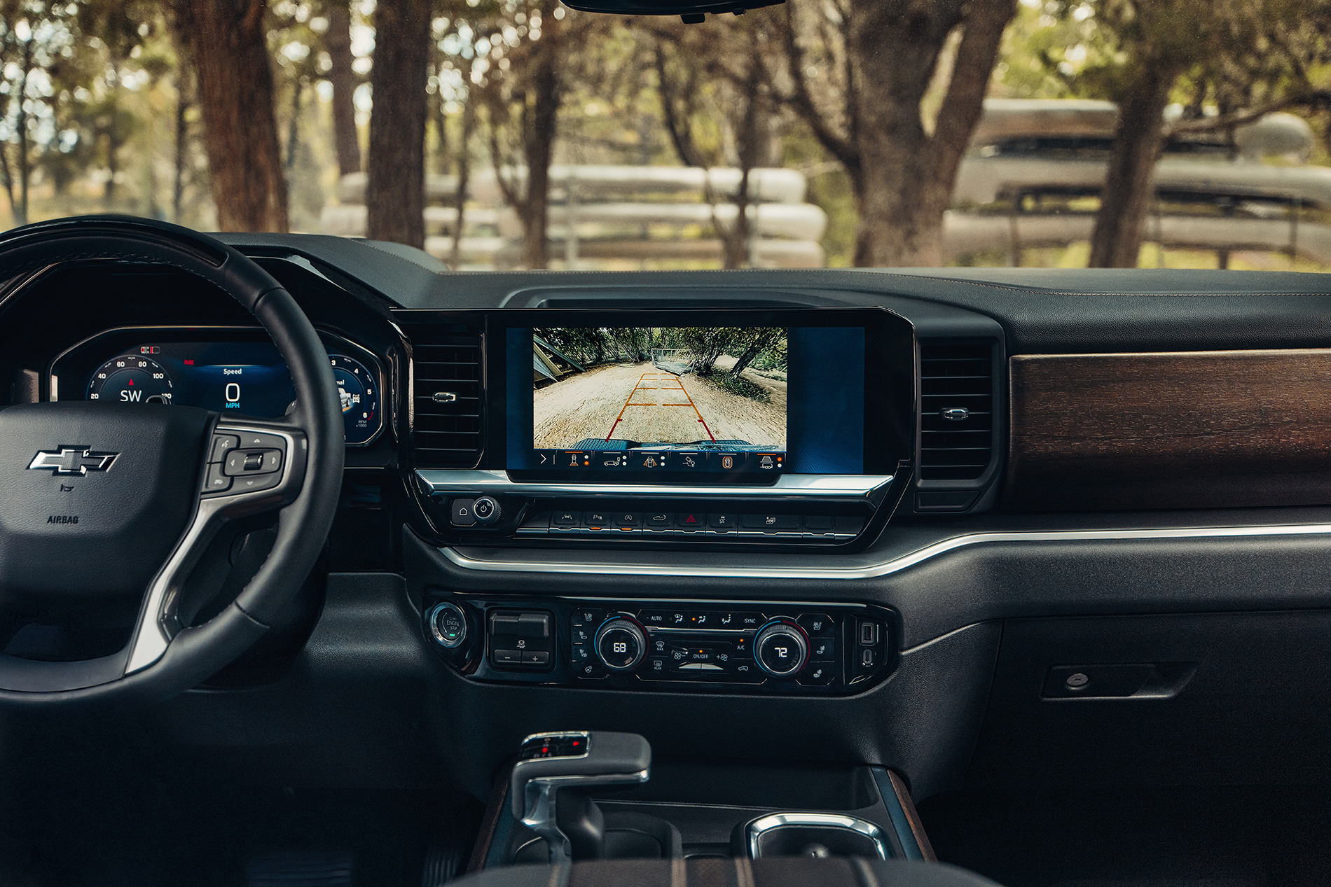 Chevrolet Silverado 1500 interior and capability
